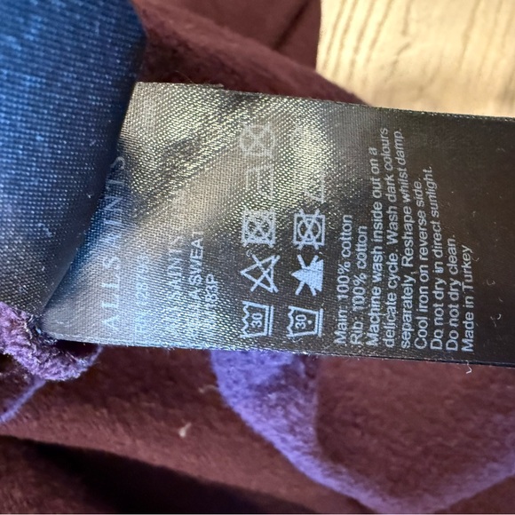 All Saints Dark Brown Turtleneck Sweater - Picture 14 of 14